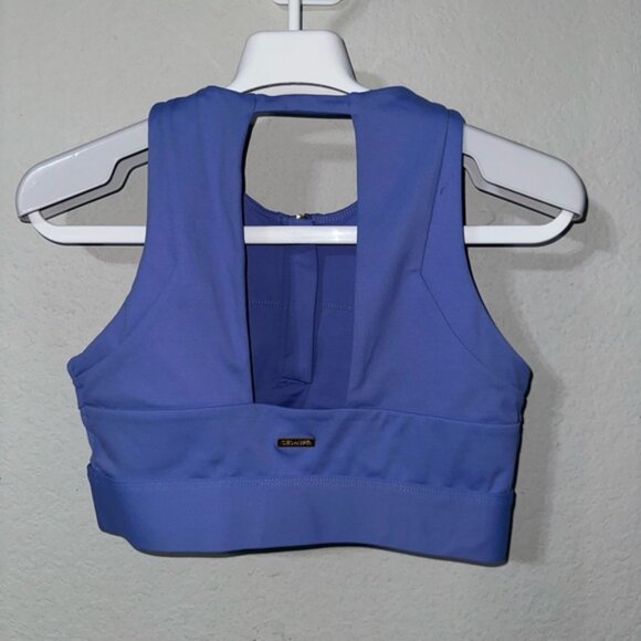 Cleo Harper Blue Activewear Top - Picture 2 of 6